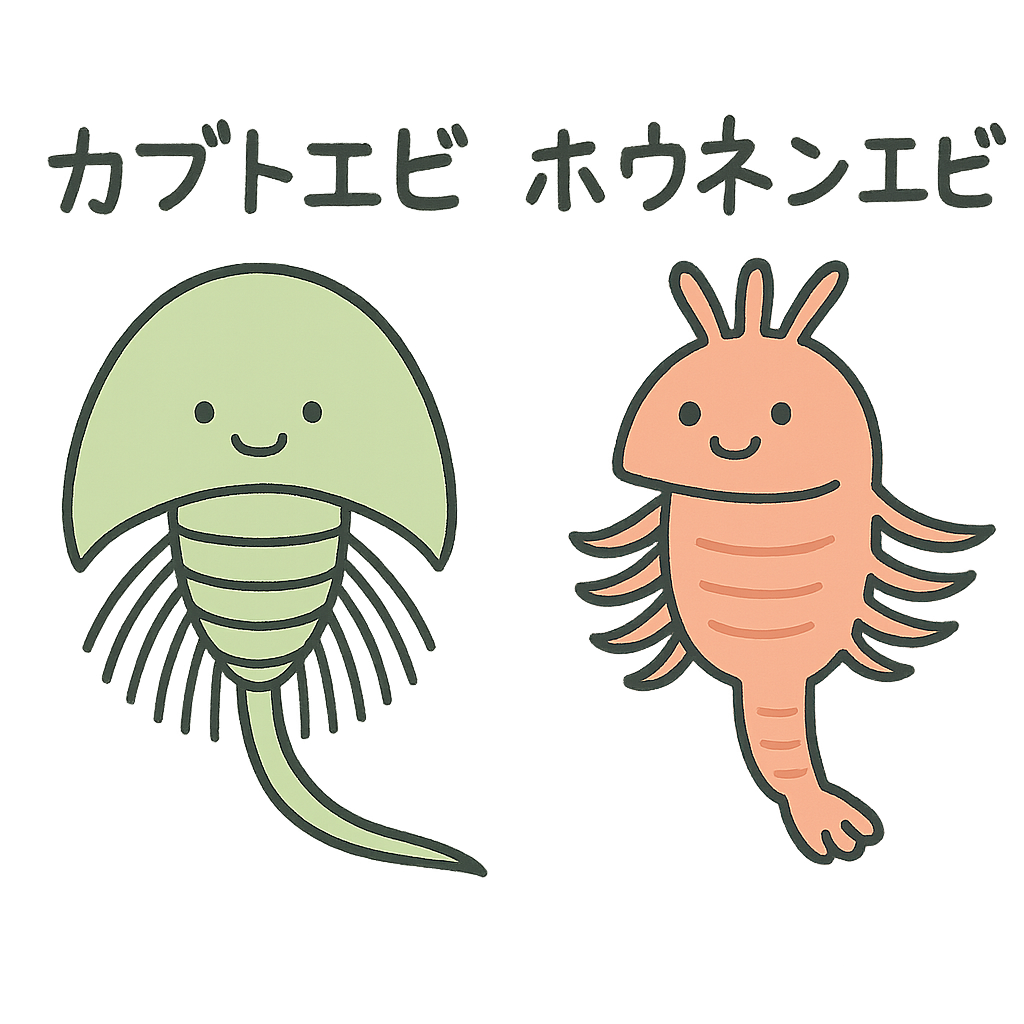 カブトエビ・ホウネンエビ